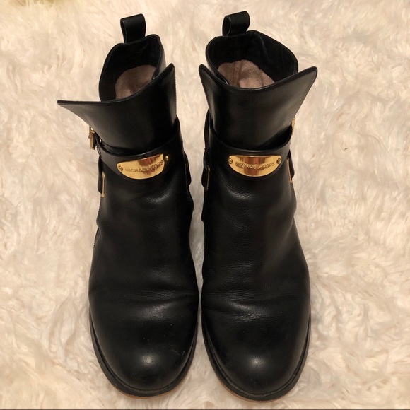 michael kors motorcycle boots